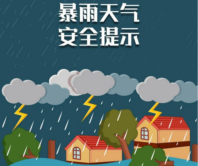 雷雨天气温馨提示