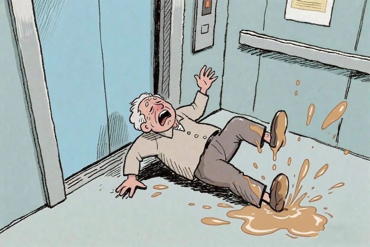 业主在电梯内摔倒，物业是否需要承担责任？